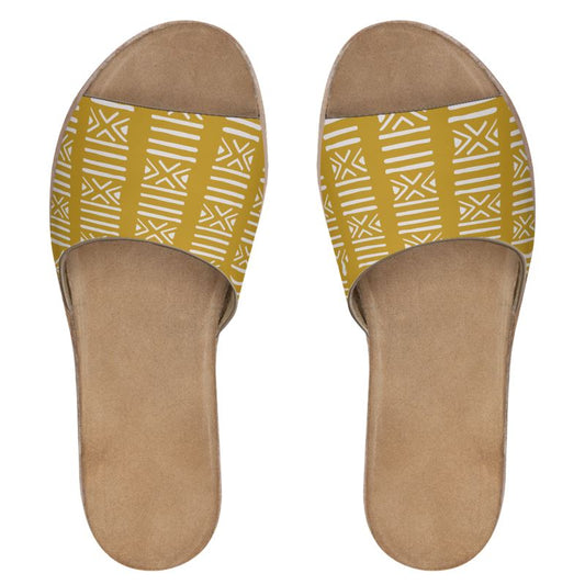 Baja Tan, Women's Nappa Leather Sliders