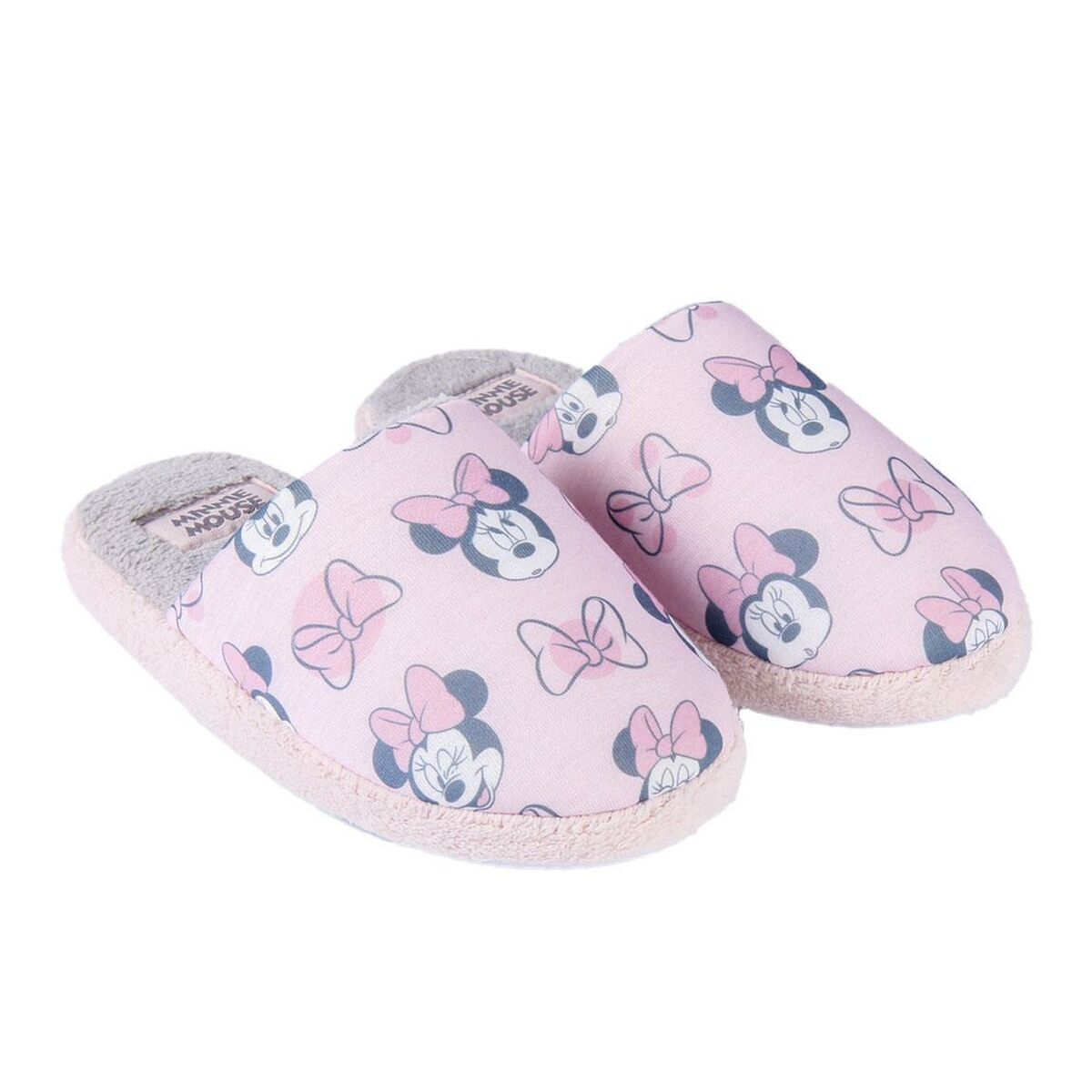 House Slippers Minnie Mouse Pink