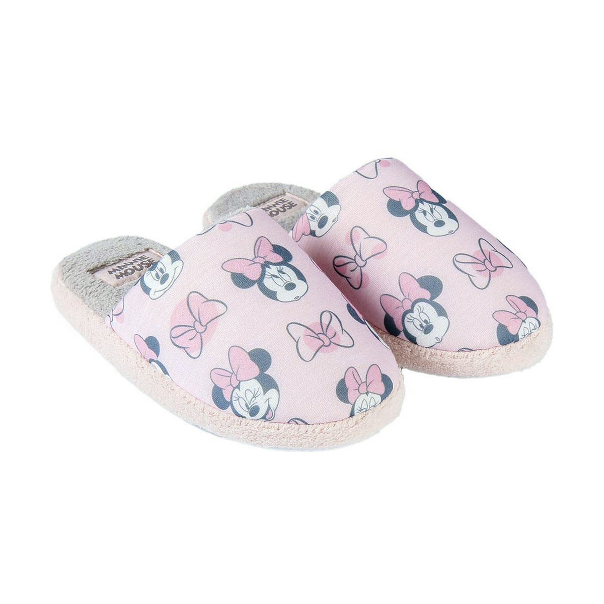 House Slippers Minnie Mouse Pink