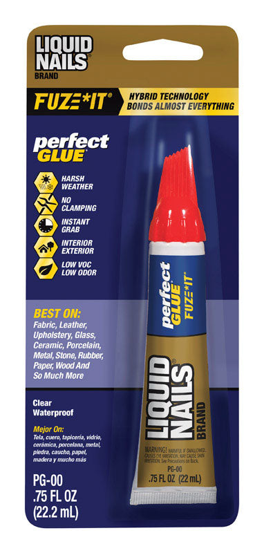 Liquid Nails 1835123 0.75 oz Fuze-It Perfect Glue