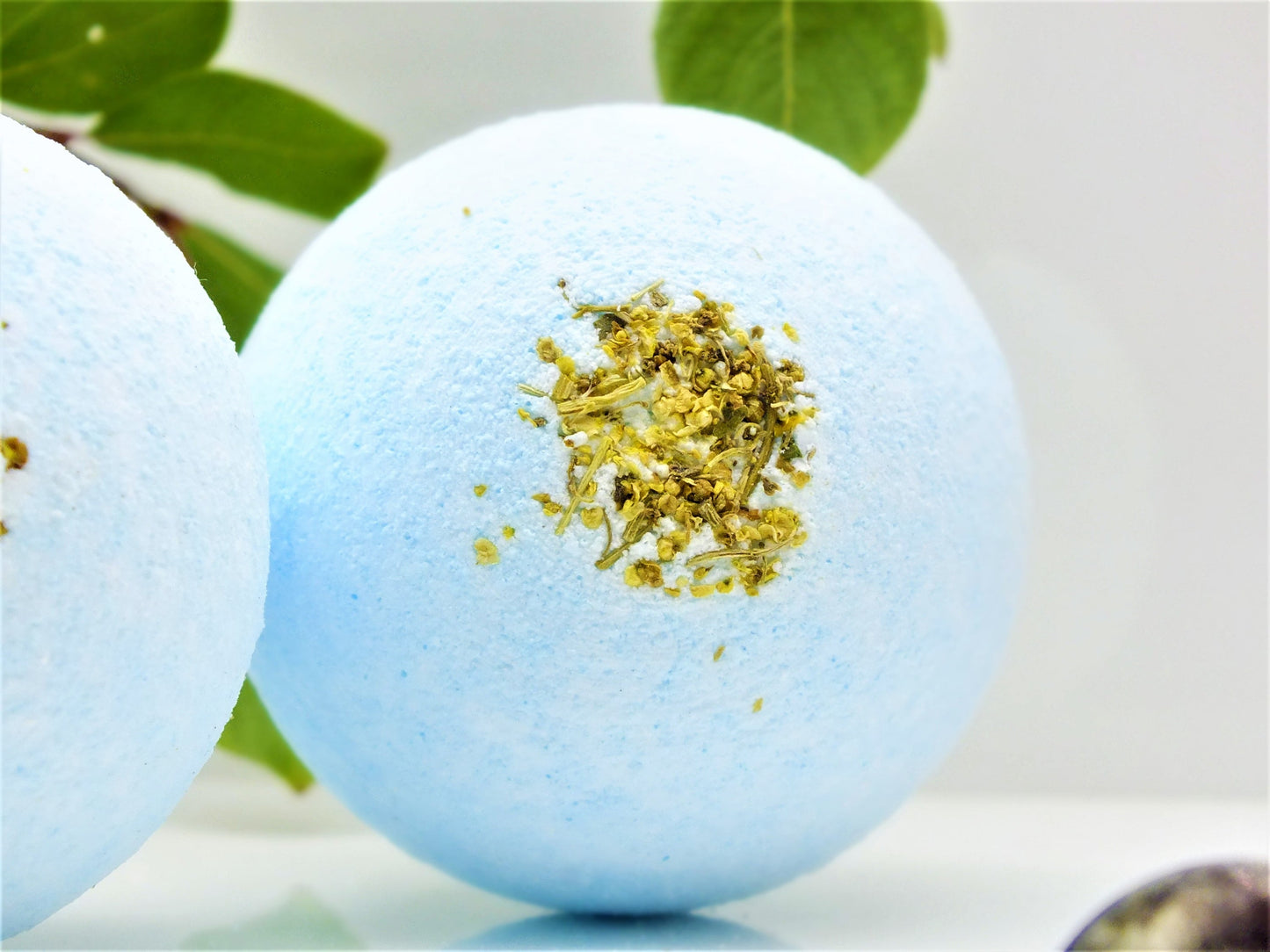 ELDERFLOWER BATH BOMB (PAIR)