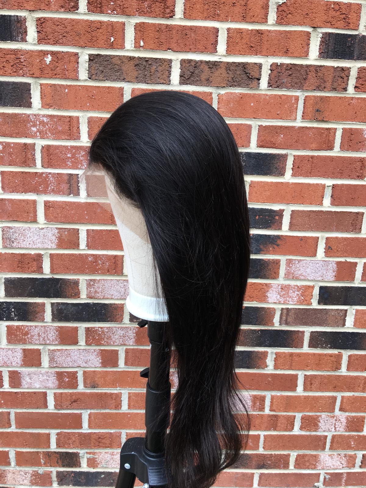 BeuMax Brazilian 13x4 Straight Lace Front Human Hair Wigs