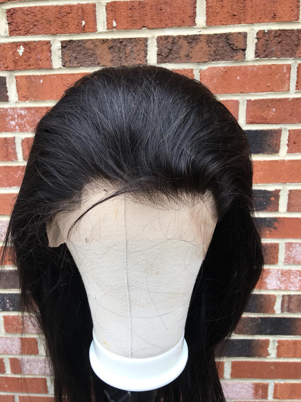 BeuMax Brazilian 13x4 Straight Lace Front Human Hair Wigs