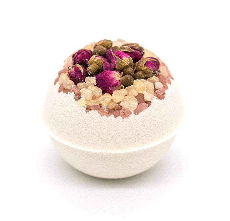 Artisan Wild Rose Petal Vegan Bath Bomb