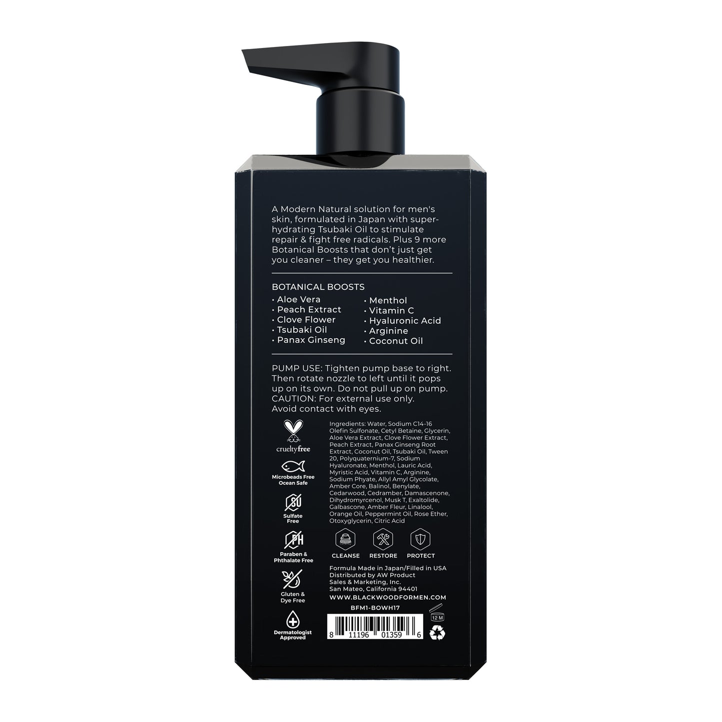 Pure Moisture Body Wash 17 oz.