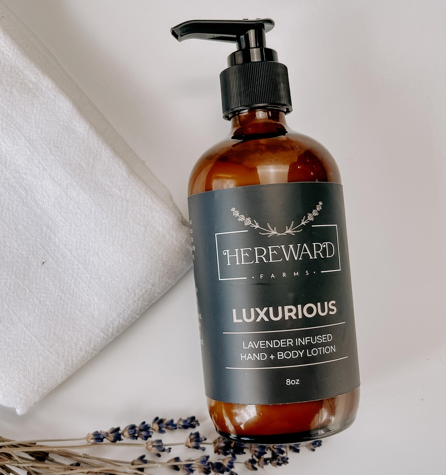 Luxurious Infused Lavender Hand + Body Lotion