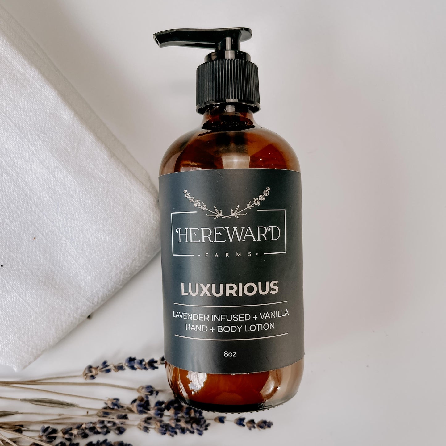 Luxurious Infused Lavender Hand + Body Lotion