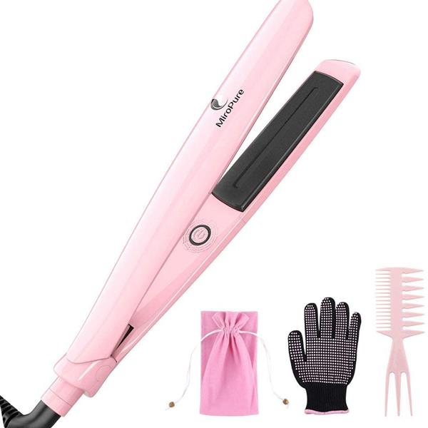 MiroPure 2-in-1 Infrared Ceramic Flat Iron Hair Straightener