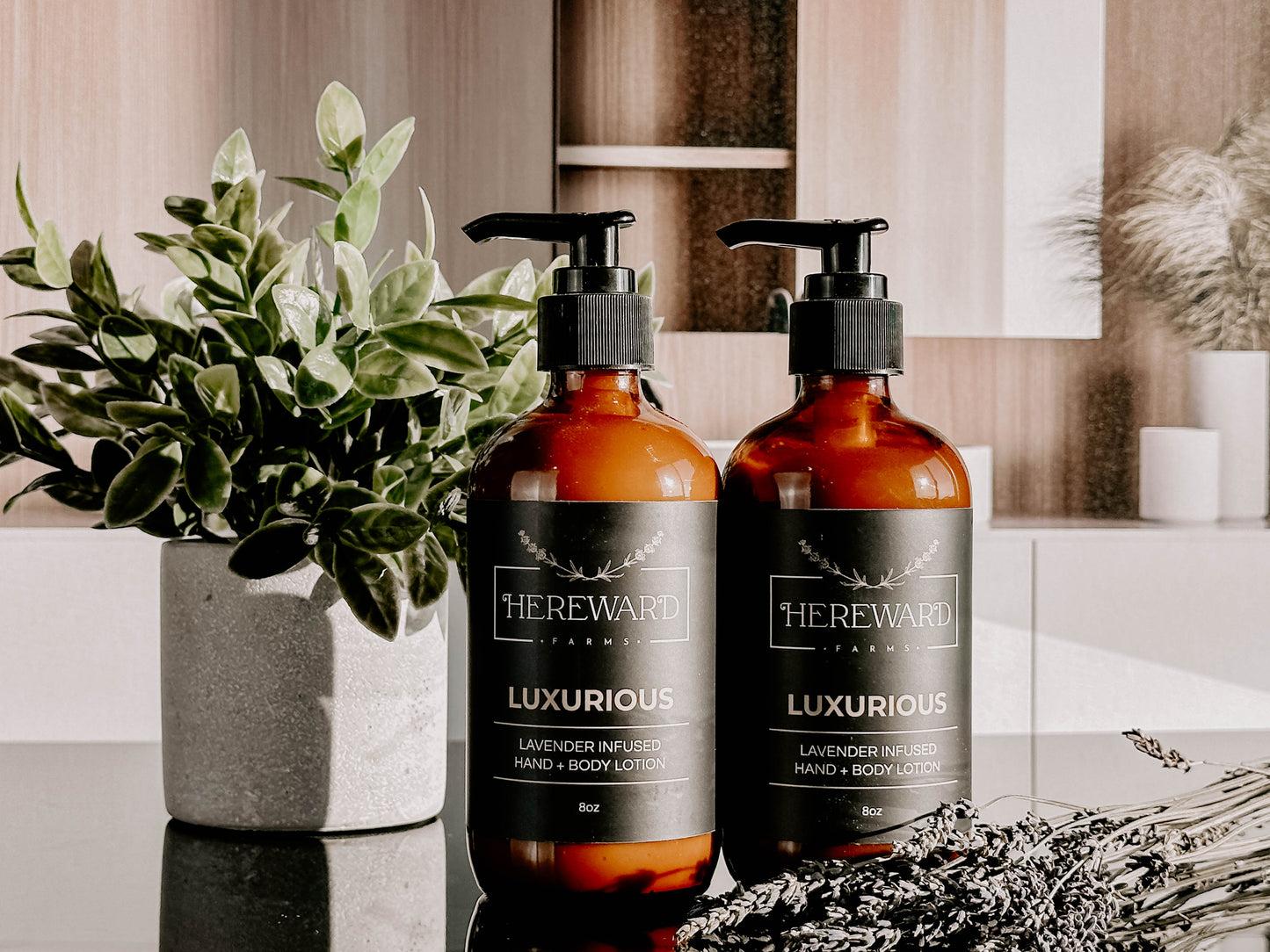 Luxurious Infused Lavender Hand + Body Lotion