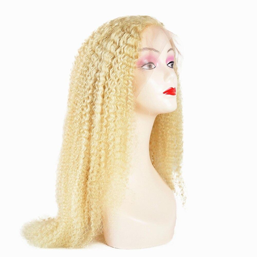 Curly 613 Transparent Lace 13x4 Frontal Wig 4x4 Closure Wig 13x6x1 Hum