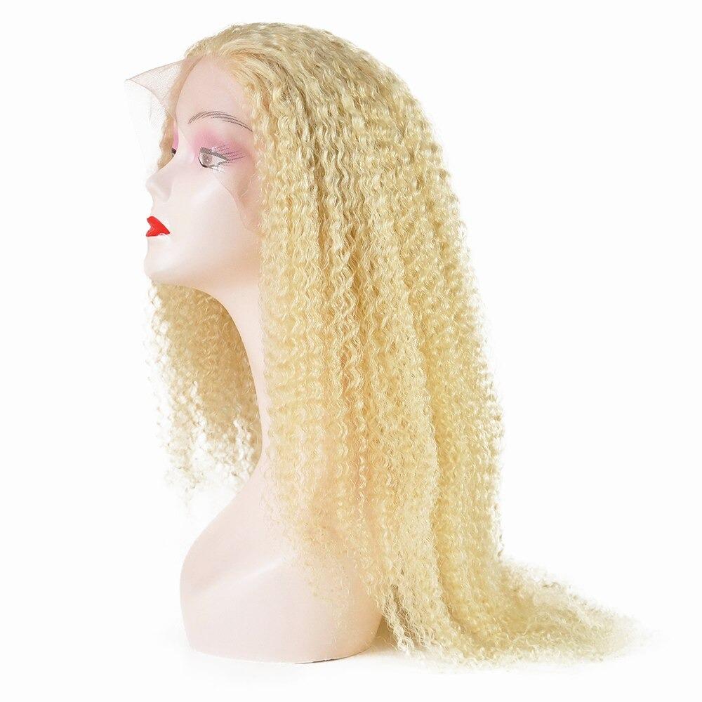 Curly 613 Transparent Lace 13x4 Frontal Wig 4x4 Closure Wig 13x6x1 Hum