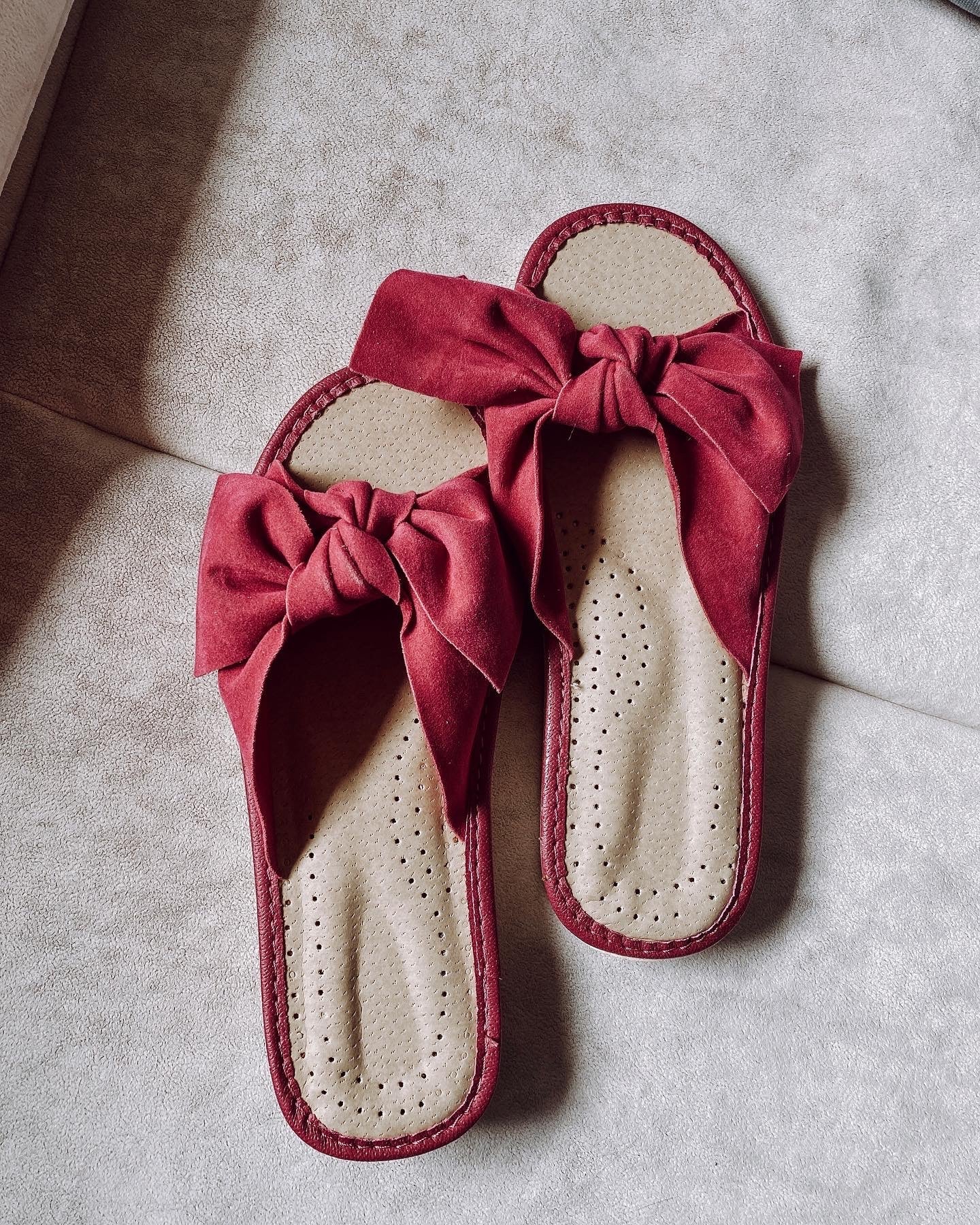 Pink Ribbon Slippers