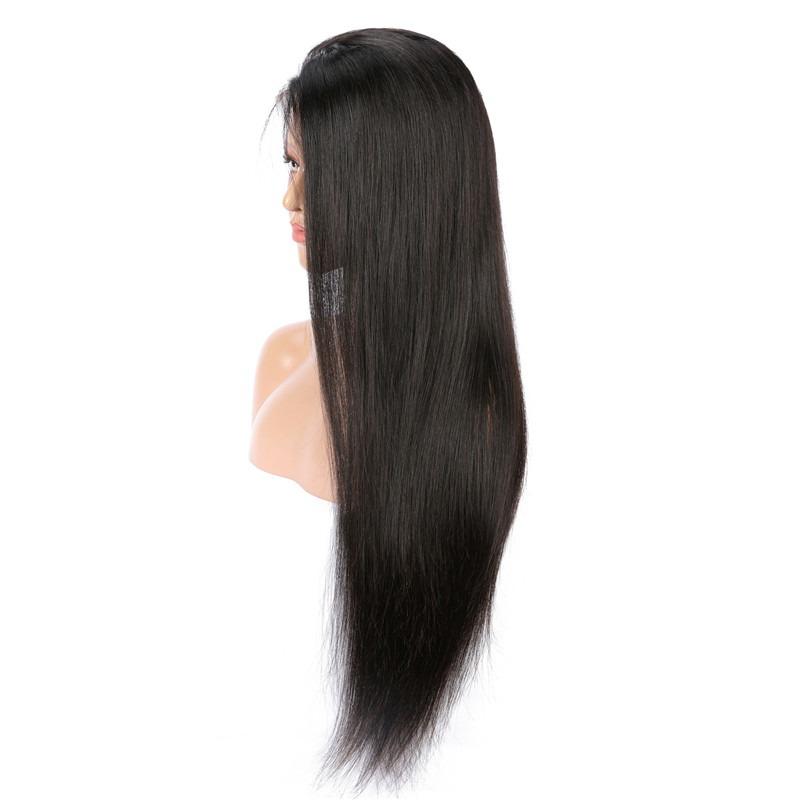 Beumax 13x6 Straight Lace Frontal Human Hair Wigs