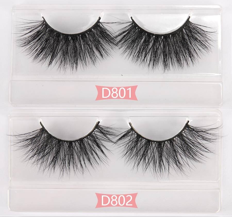 Wholesale Eyelashes100 Pairs 3D Mink Eyelashes 25MM Thick Long Wispy