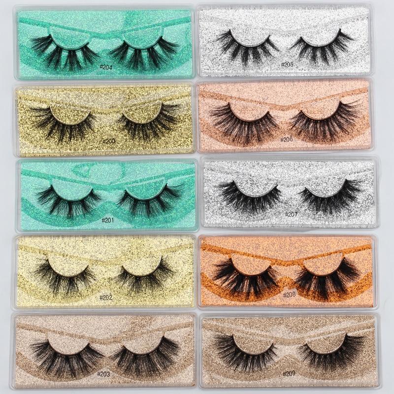 Eye Lashes Wholesale 5/30/50/100pcs 6D Mink Lashes Natural False