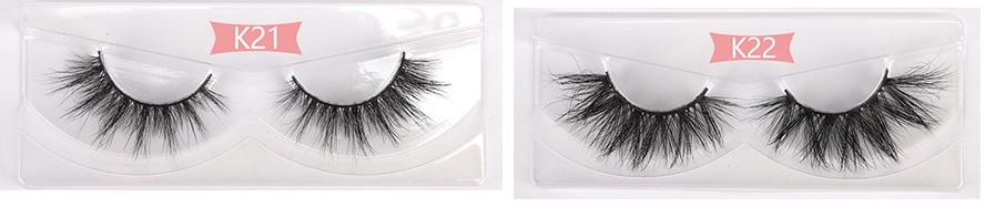 25 MM Lashes Wholesale 30/50/100 Pairs 3D Mink Eye Lashes With Tray No