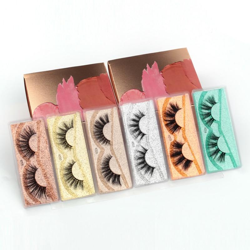 Eye Lashes Wholesale 5/30/50/100pcs 6D Mink Lashes Natural False