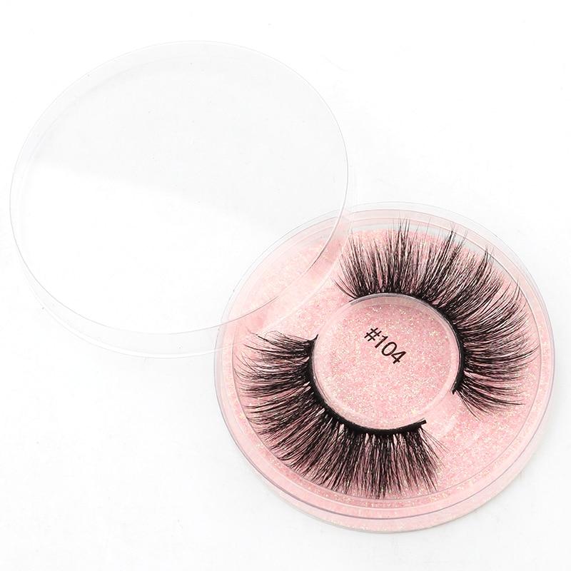 Lashes 4/50/100 pcs eyelashes bulk 3D mink lashes Natural False