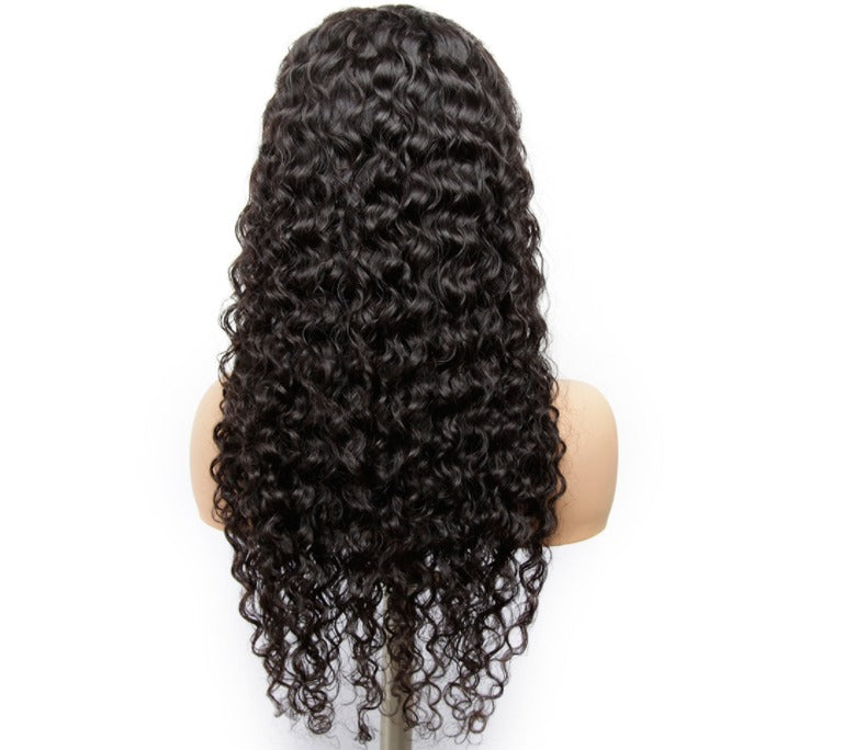 13x1x4 Jerry Curl 13x1x6 T part Lace Transparent Human Hair Wigs 180%