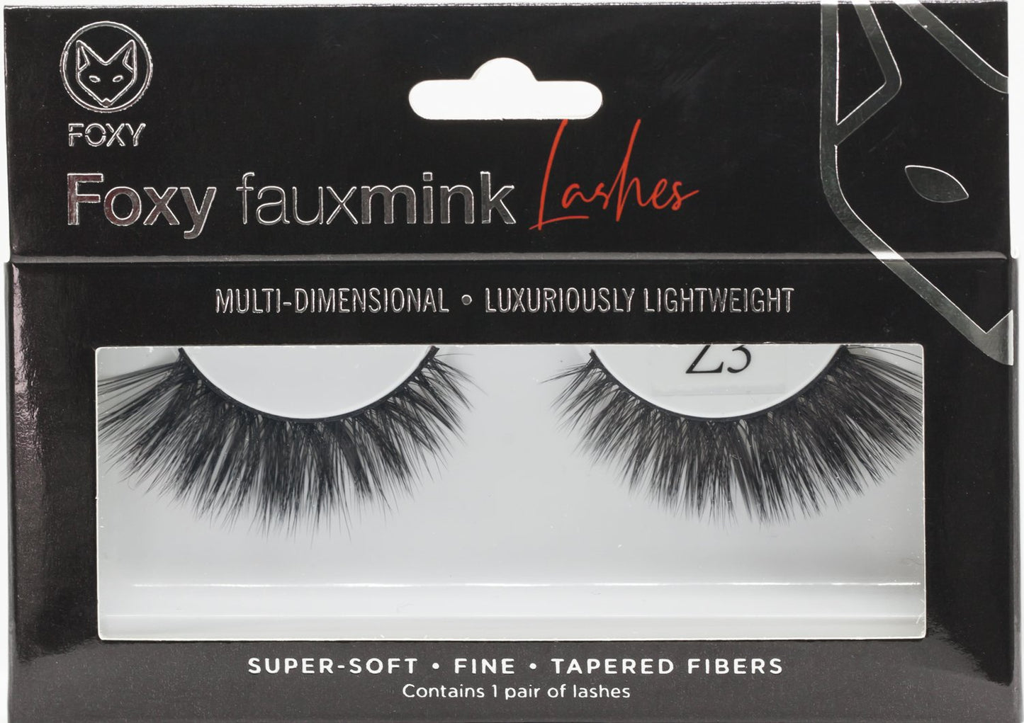 Foxy Faux Mink Eye Lashes Model  Z3